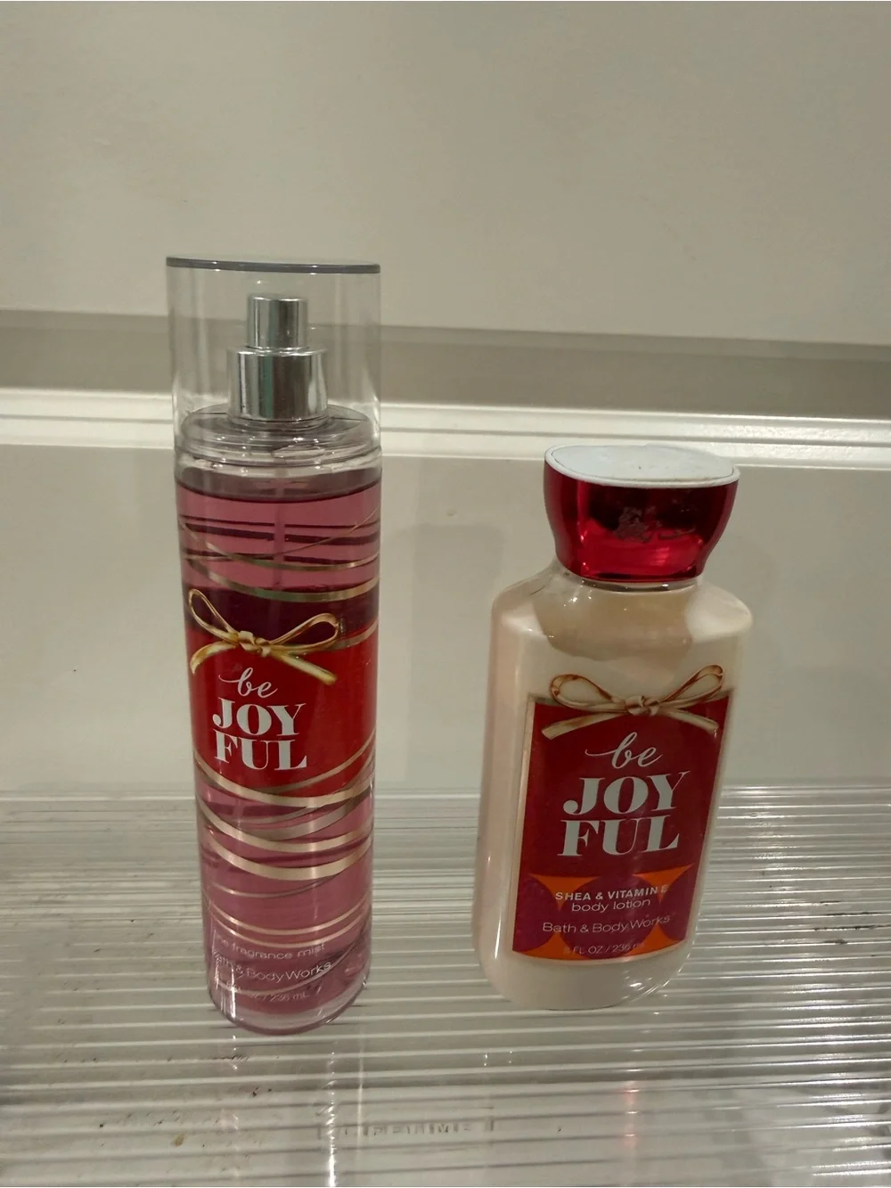 NEW Bath & Body Works Be Joyful Fragrance Mist & Lotion Set
